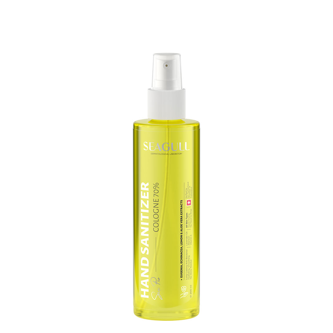 مایع ضد عفونی کننده و خوشبو کننده دست ۷۰% الکل سی گل ۲۰۰ میلی لیتر