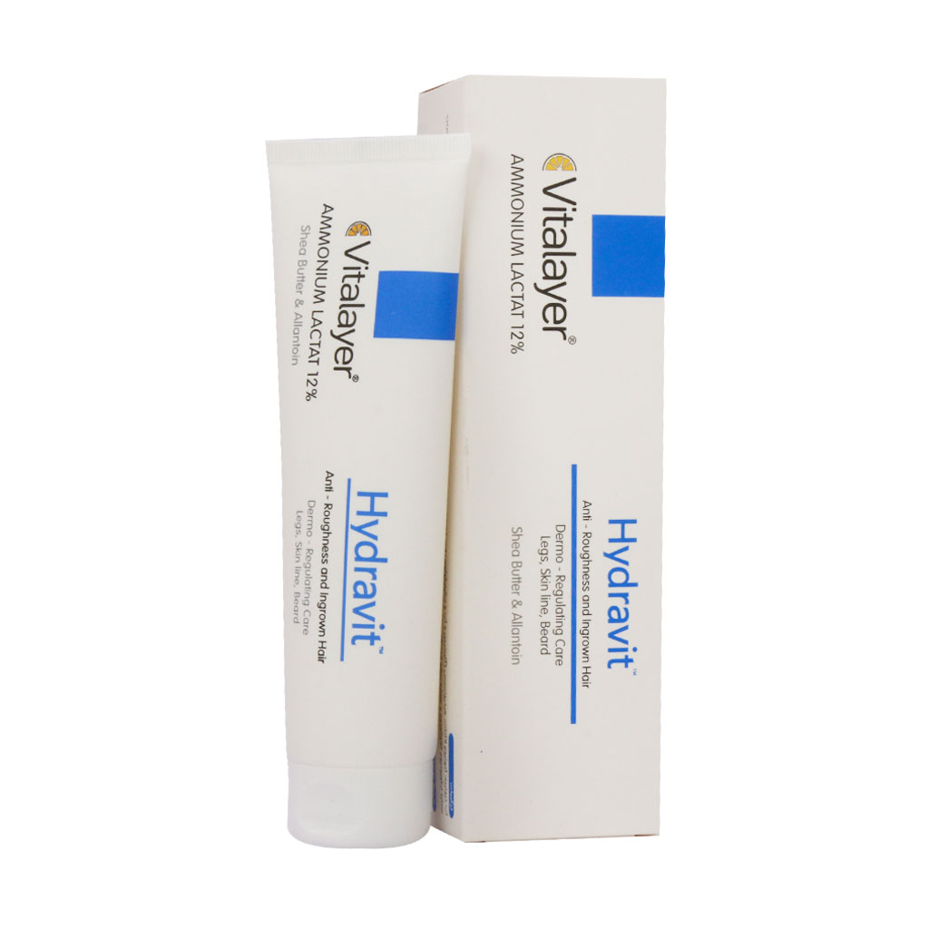 کرم آمونیوم لاکتات 12 درصد ویتالیر مدل Hydravit حجم 100 میلی لیتر