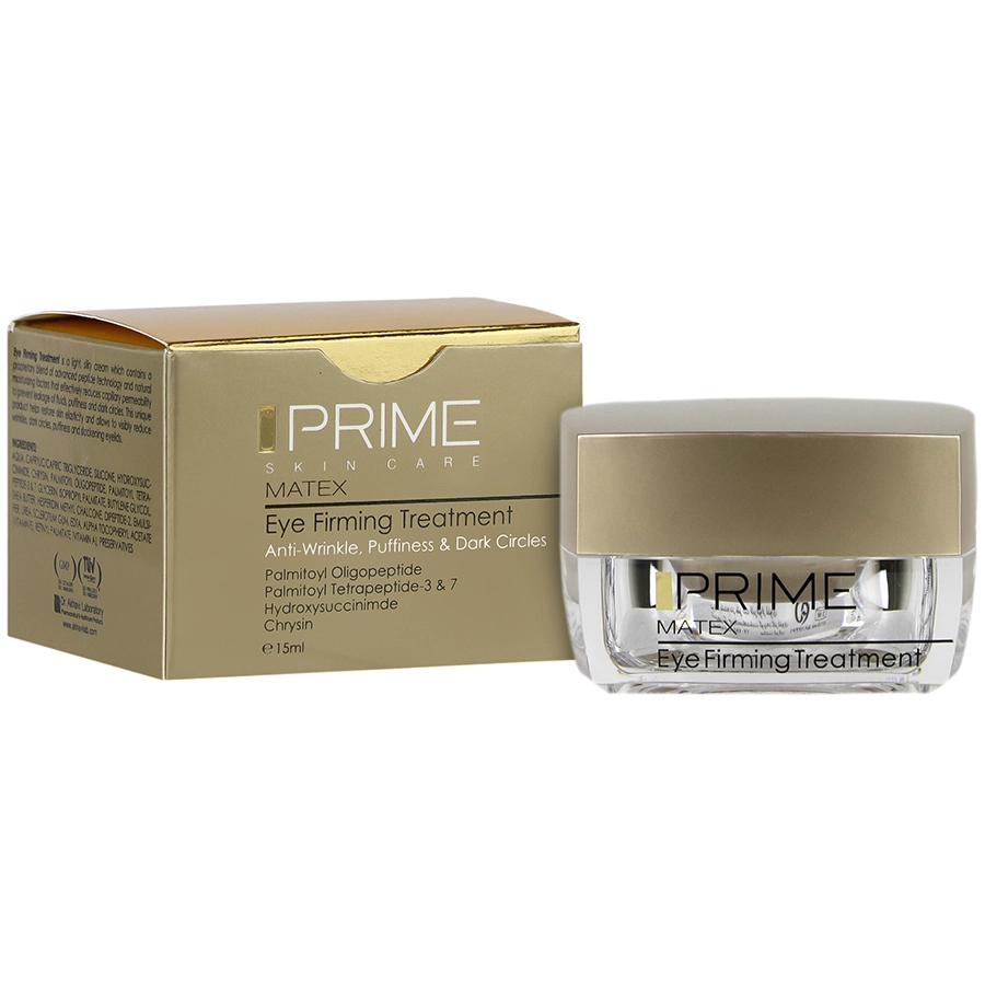 کرم ضد چروک دور چشم کاسه ای پرایم حجم 15 میلی لیتر